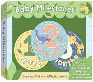 Baby Milestones: Growing Wild with Little Learners de Parragon Books Ltd