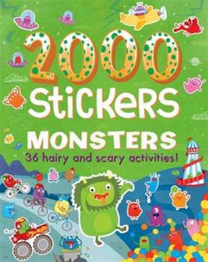 2000 Stickers - Monsters de Parragon Books Ltd