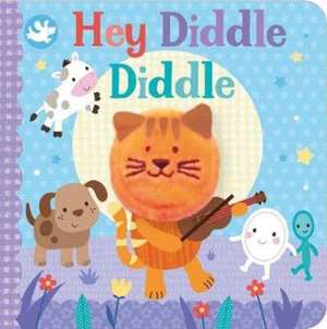 Little Learners Hey Diddle Diddle Finger Puppet Book de Parragon Books Ltd