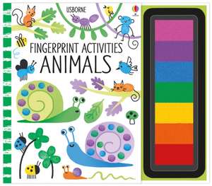 Fingerprint Activities Animals de Fiona Watt