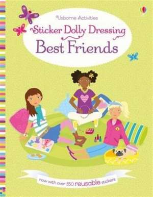 Sticker Dolly Dressing Best Friends de Lucy Bowman