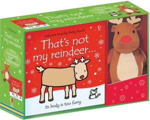 That's not my Reindeer Book and Toy de Fiona Watt