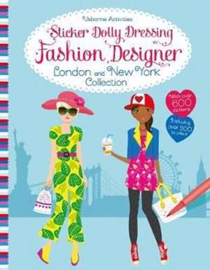 Sticker Dolly Dressing Fashion Designer London and New York Collection de Fiona Watt