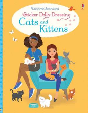 Sticker Dolly Dressing Cats and Kittens de Lucy Bowman