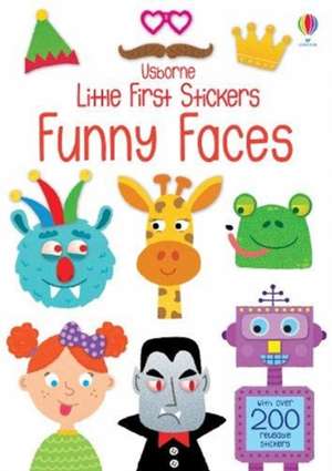 Little First Stickers Funny Faces de Sam Smith