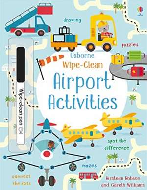 Wipe-Clean Airport Activities de Kirsteen Robson