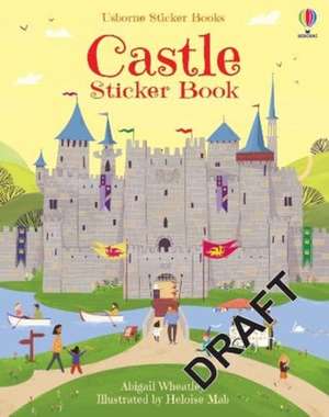 Castle Sticker Book de Abigail Wheatley