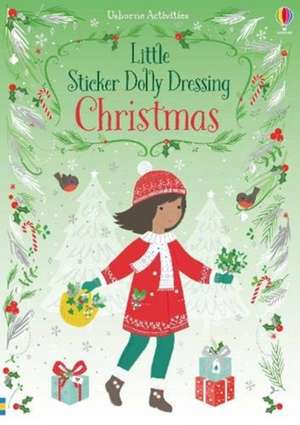 Little Sticker Dolly Dressing Christmas de Fiona Watt