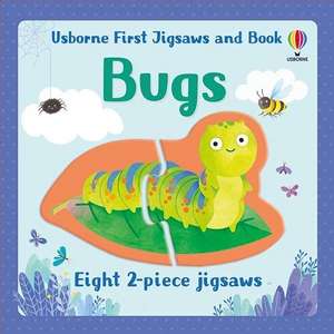 Usborne First Jigsaws Bugs de Matthew Oldham