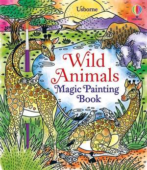 Baer, S: Wild Animals Magic Painting Book de Sam Baer