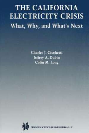 The California Electricity Crisis: What, Why, and What’s Next de Charles J. Cicchetti