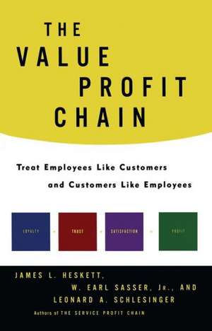 The Value Profit Chain: Treat Employees Like Customers and Customers Like Employees de James L. Heskett