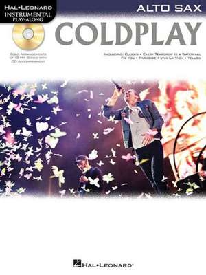 Coldplay - Instrumental Play-Along for Alto Sax Book/Online Audio