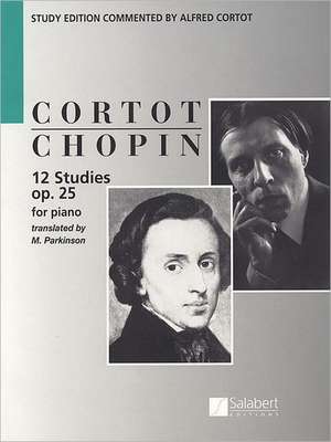 Chopin: 12 Studies for Piano, Op. 25 de Frederic Chopin