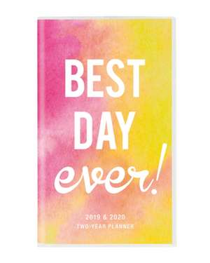 BEST DAY EVER 2019 POCKET PLANNER de GRAPHIQUE