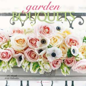 GARDEN BOUQUETS 2019 SQUARE WALL CALENDA de GRAPHIQUE