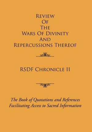 Rsdf Chronicle II de Religio-Spiritual Developmen Foundation