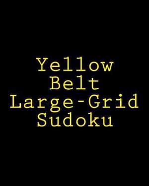 Yellow Belt Large-Grid Sudoku de Brock Myers