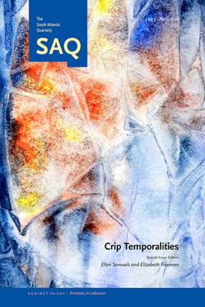 Crip Temporalities de Ellen Samuels