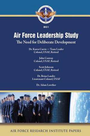 Air Force Leadership Study de Karen Currie