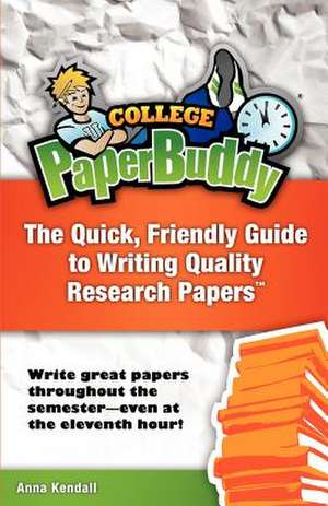 College Paperbuddy de Anna Kendall