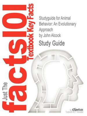 Studyguide for Animal Behavior de John Alcock