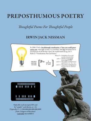 Preposthumous Poetry: Thoughtful Poems for Thoughtful People de Irwin Jack Nissman