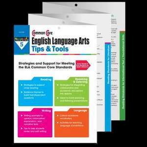 Common Core Ela Tips & Tools Grade 5 Teacher Resource de Learning Newmark