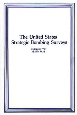 The United States Strategic Bombing Surveys de Air University Press