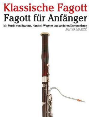 Klassische Fagott de Javier Marco