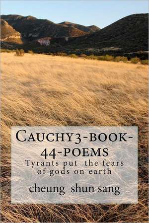 Cauchy3-Book-44-Poems: Wright Flyer Paper No. 48 de Sang, MR Cheung Shun