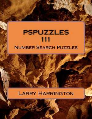 Number Search Puzzle Book de Larry J. Harrington