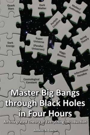 Master Big Bangs Through Black Holes in Four Hours de Antonio A. Colella