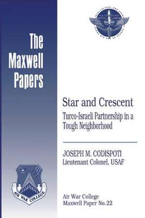 Star and Crescent de Lieutenant Colonel Usaf Jos Codispoti