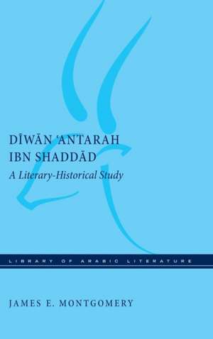 Diwan `Antarah ibn Shaddad – A Literary–Historical Study de James E. Montgomery