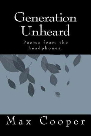 Generation Unheard de Max Cooper