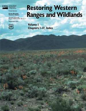 Restoring Western Ranges and Wildlands (Volume 1, Chapters 1-17, Index) de Stephen B. Monsen