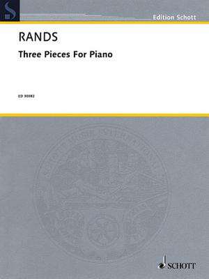 Three Pieces for Piano de Bernard Rands