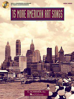 15 More American Art Songs de Hal Leonard Publishing Corporation