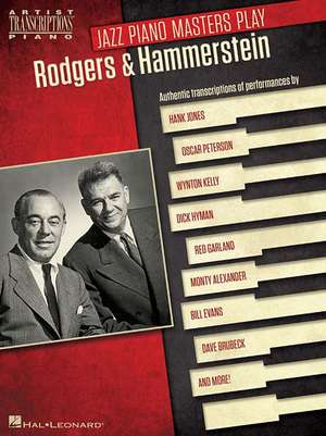 Jazz Piano Masters Play Rodgers & Hammerstein de Richard Rodgers