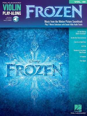 Frozen: Violin Play-Along Volume 48 de Robert Lopez