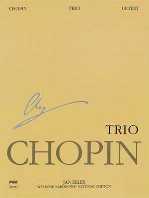 Trio Op. 8 for Piano, Violin and Cello de Frederic Chopin