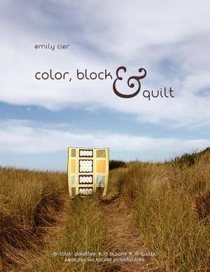 Color, Block & Quilt de Emily Cier