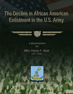 The Decline in African American Enlistment in the U.S. Army de Neal, U. S. Army Maj Alexis a.