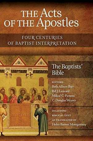 The Acts of the Apostles de Beth Allison Barr