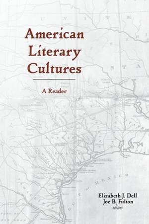 American Literary Cultures