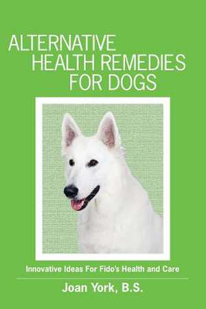 Alternative Health Remedies for Dogs de Joan York B. S.