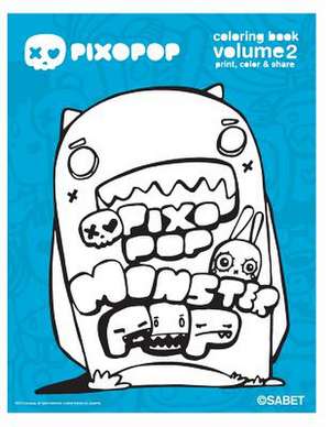 Pixopop Coloring Book Volume 2 de Ali Sabet