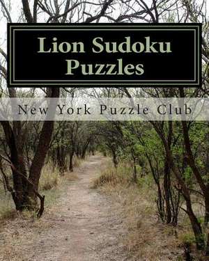 Lion Sudoku Puzzles de New York Puzzle Club