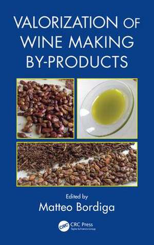 Valorization of Wine Making By-Products de Matteo Bordiga, PhD